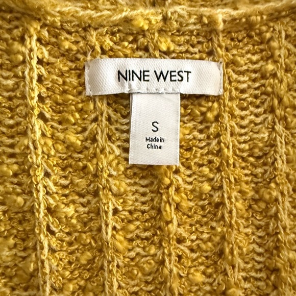 Nine West Yellow Cardigan Sweater - Picture 6 of 11